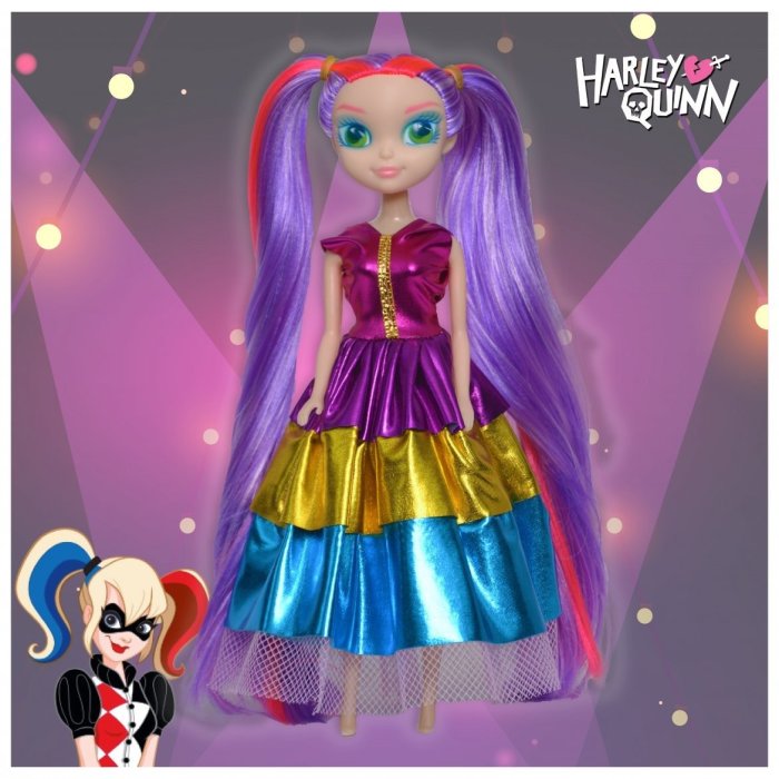Muñeca Fantasy Harley Quinn (Varia Vestido)